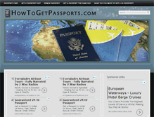Tablet Screenshot of howtogetpassports.com
